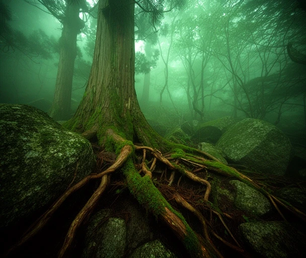 屋久島の森